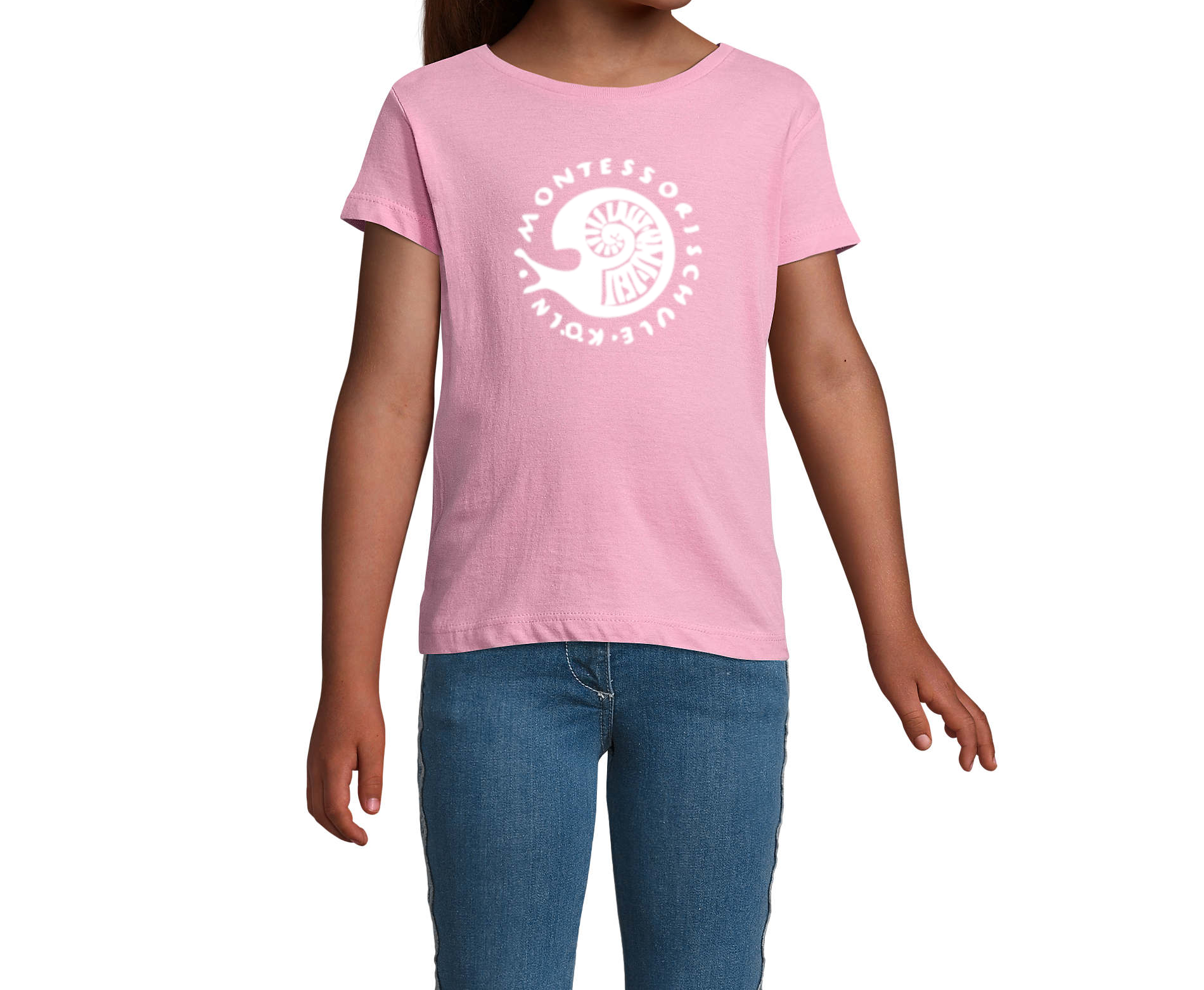 Kinder-T-Shirt "tailliert"